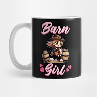 Barn Girl I Equestrian Pony Horse Fan Mug